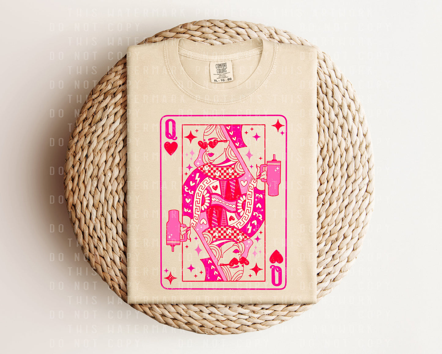 Queen of Hearts Graphic Tee