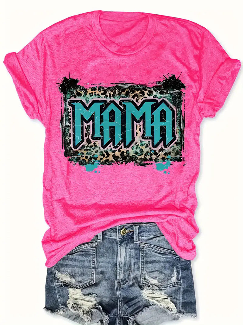 Women's Short Sleeve Round Neck T-Shirt  Style Gift