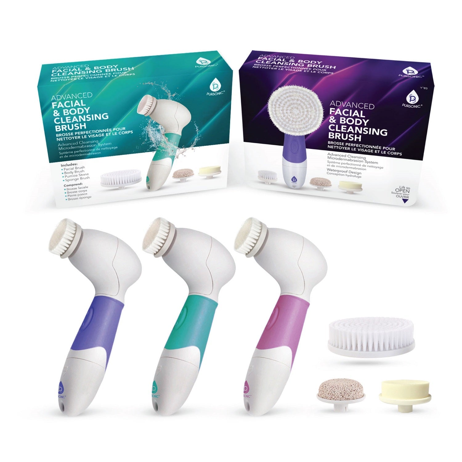 Advanced Facial and Body Cleansing Brush-0
