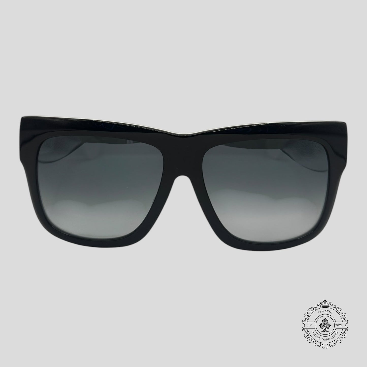 Chrome Hearts Slhore Sunglasses in Black/White