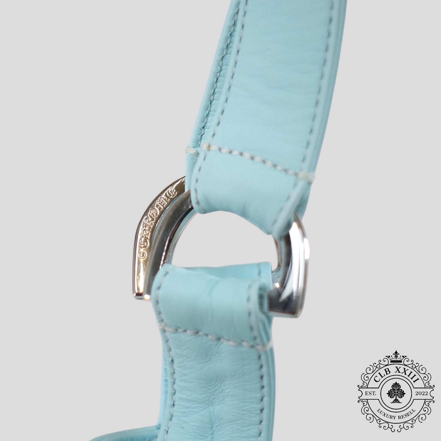 Chrome Hearts Star Patch Nip & Tuck Bag in Blue