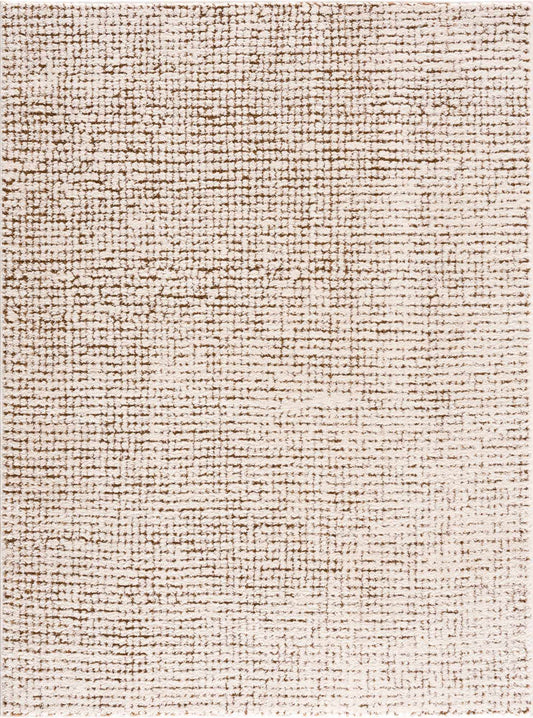 Keita Cream & Brown Area Rug-0