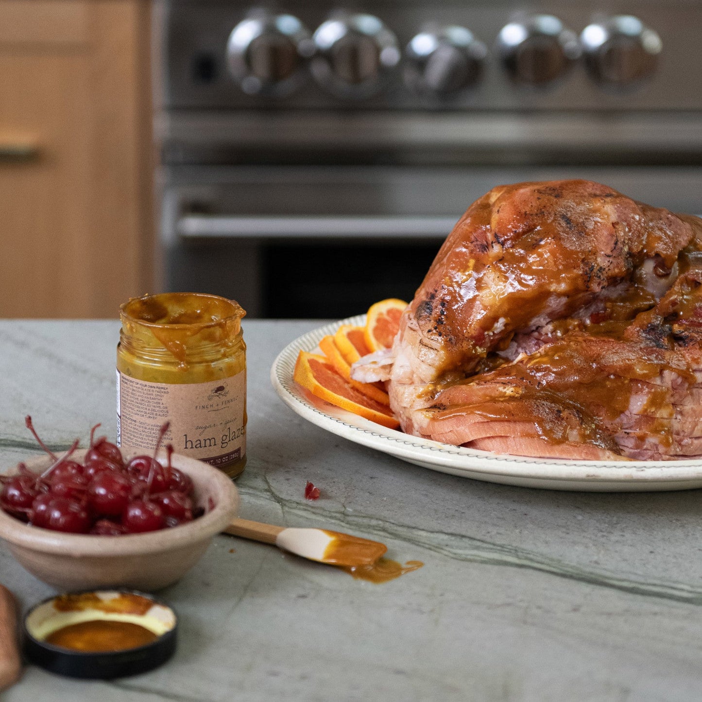 Sugar + Spice Ham Glaze | Finch & Fennel