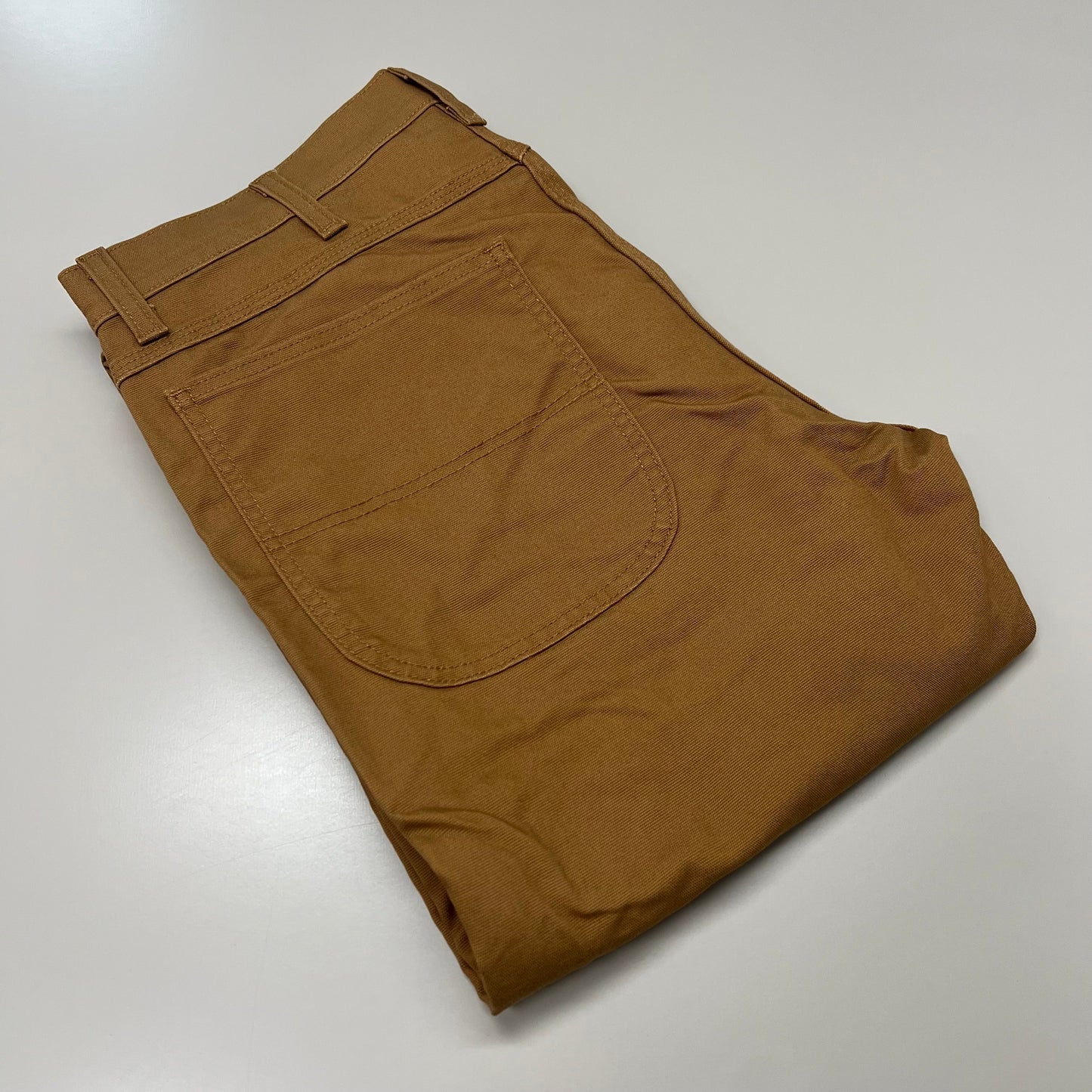 DICKIES Flex Regular Fit Double Knee Pant Men's Sz 42X30 Stonewashed Brown Duck