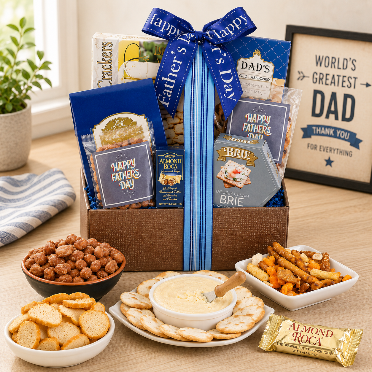 Father's Day Snack & Savor Summer Gift Basket