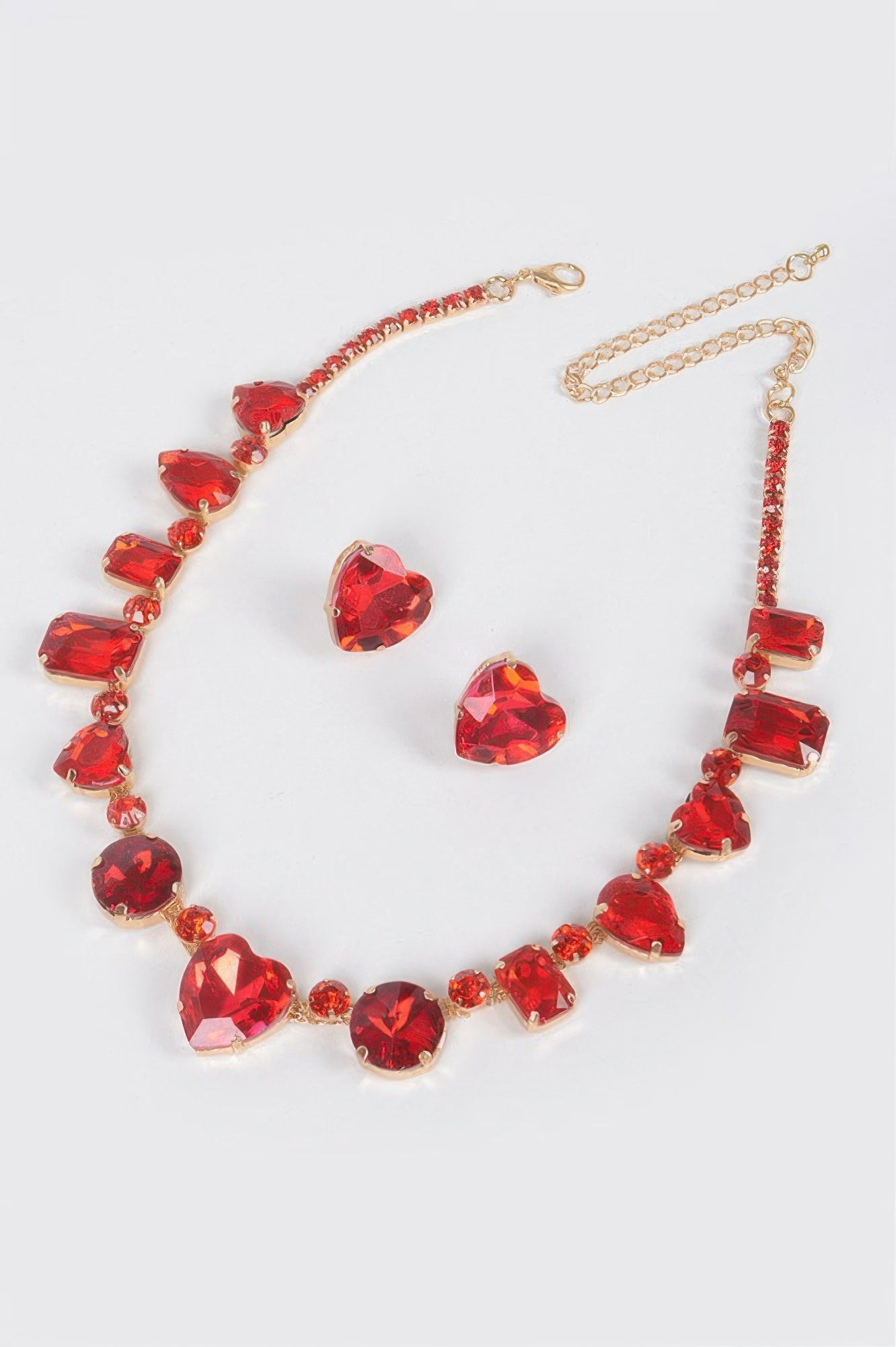 FIFTH AVENUE Stone Necklace and Earring Set: BYMANYC ® New York-2
