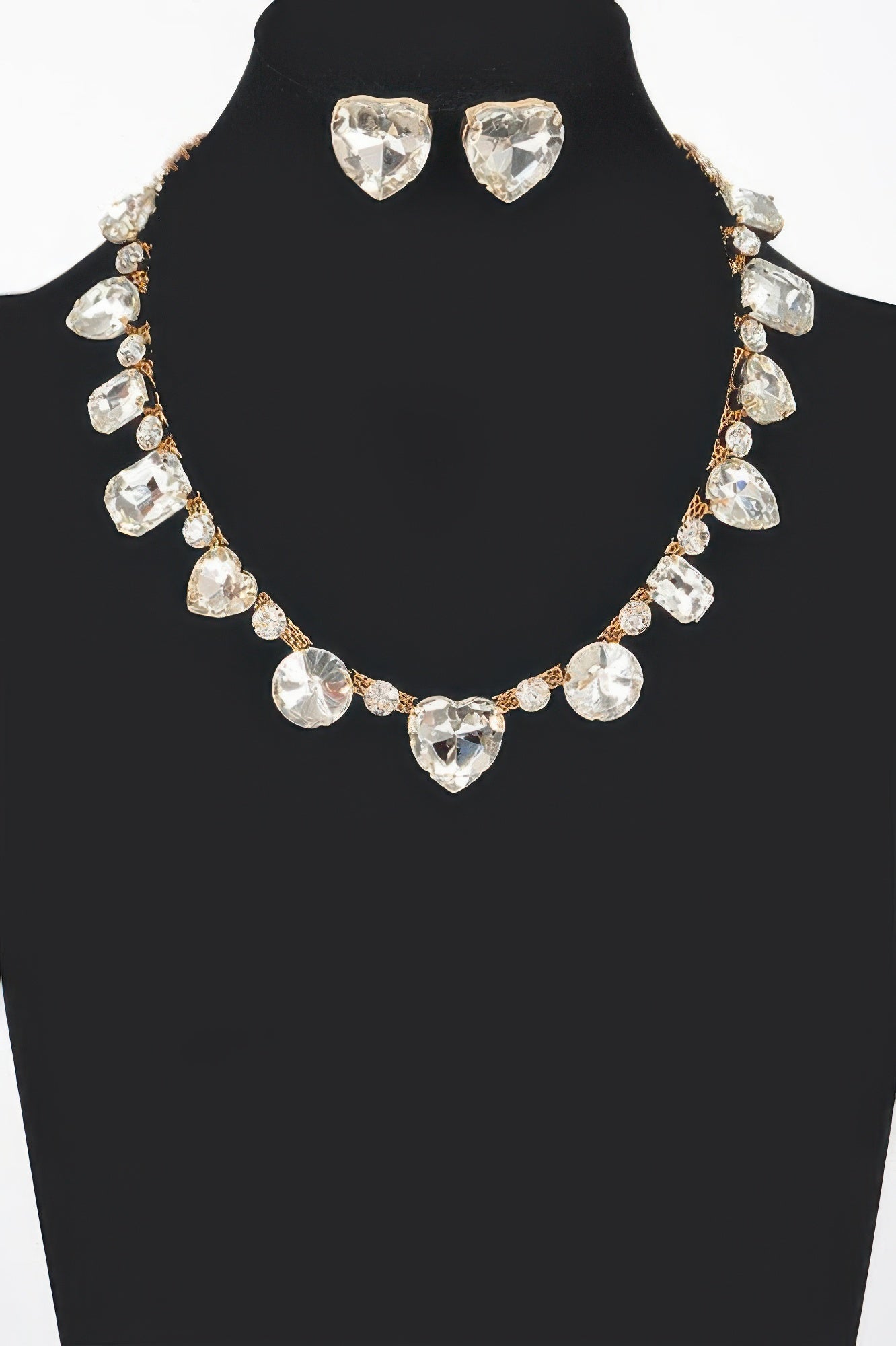FIFTH AVENUE Stone Necklace and Earring Set: BYMANYC ® New York-4