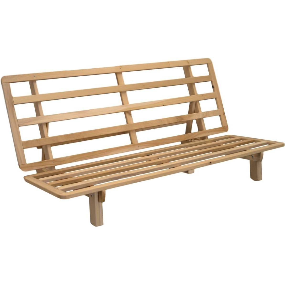 Full size Solid Wood Futon Sofa Bed Frame - Made in the USA-0