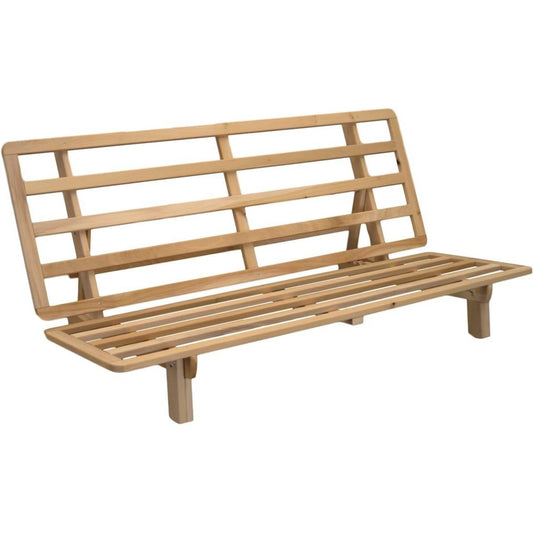 Full size Solid Wood Futon Sofa Bed Frame - Made in the USA-0