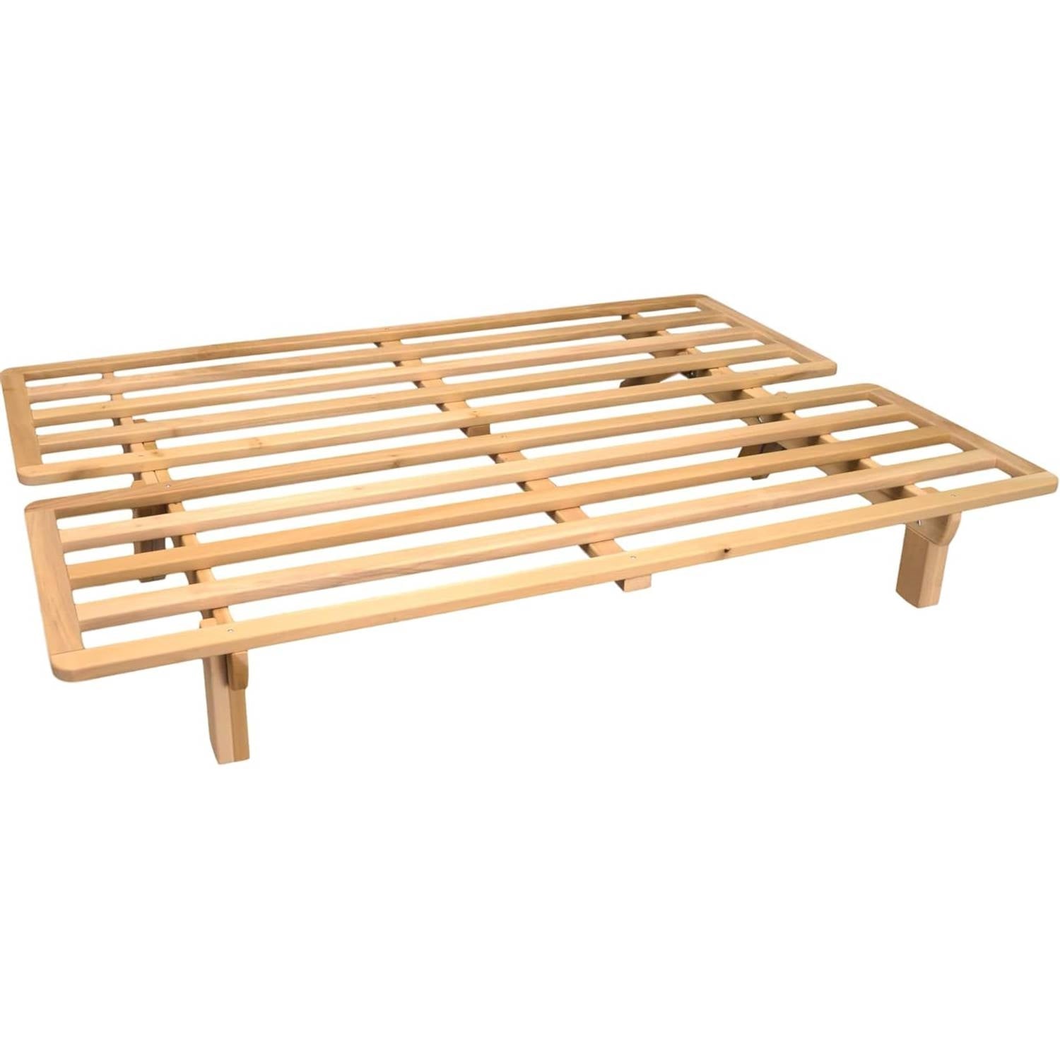 Full size Solid Wood Futon Sofa Bed Frame - Made in the USA-2