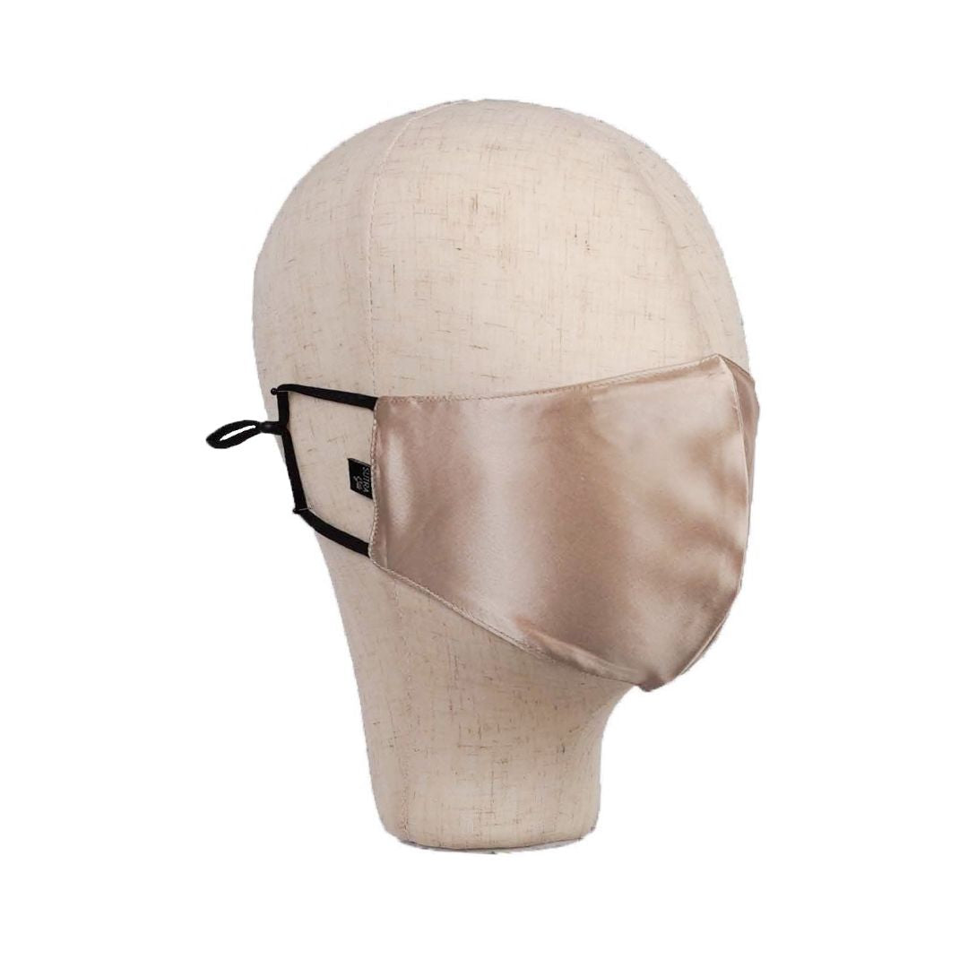 Silk Face Mask Ear Loop-0