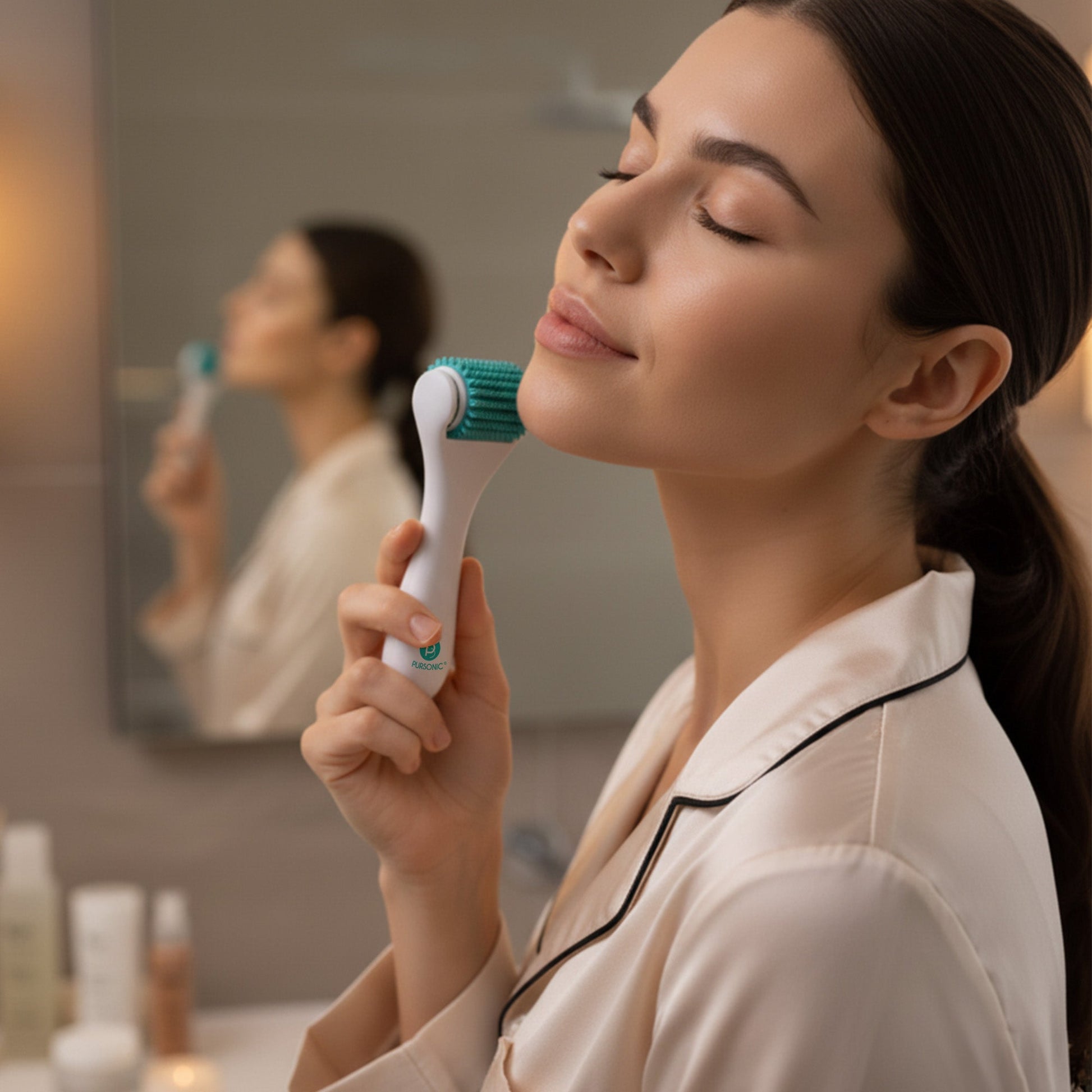 Pursonic Facial Contour & Glow Roller – Revitalize, Refresh & Radiate-2