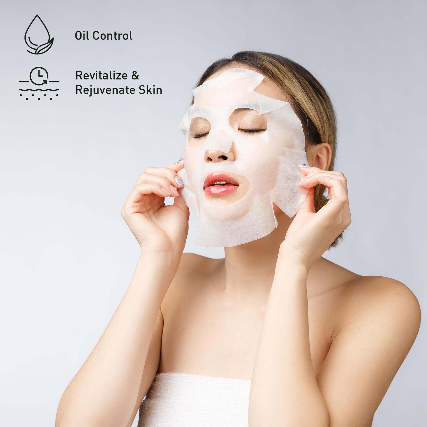 Pursonic Radiant Skin Bundle: Vitamin C Serum & Tea Tree Sheet Masks-1
