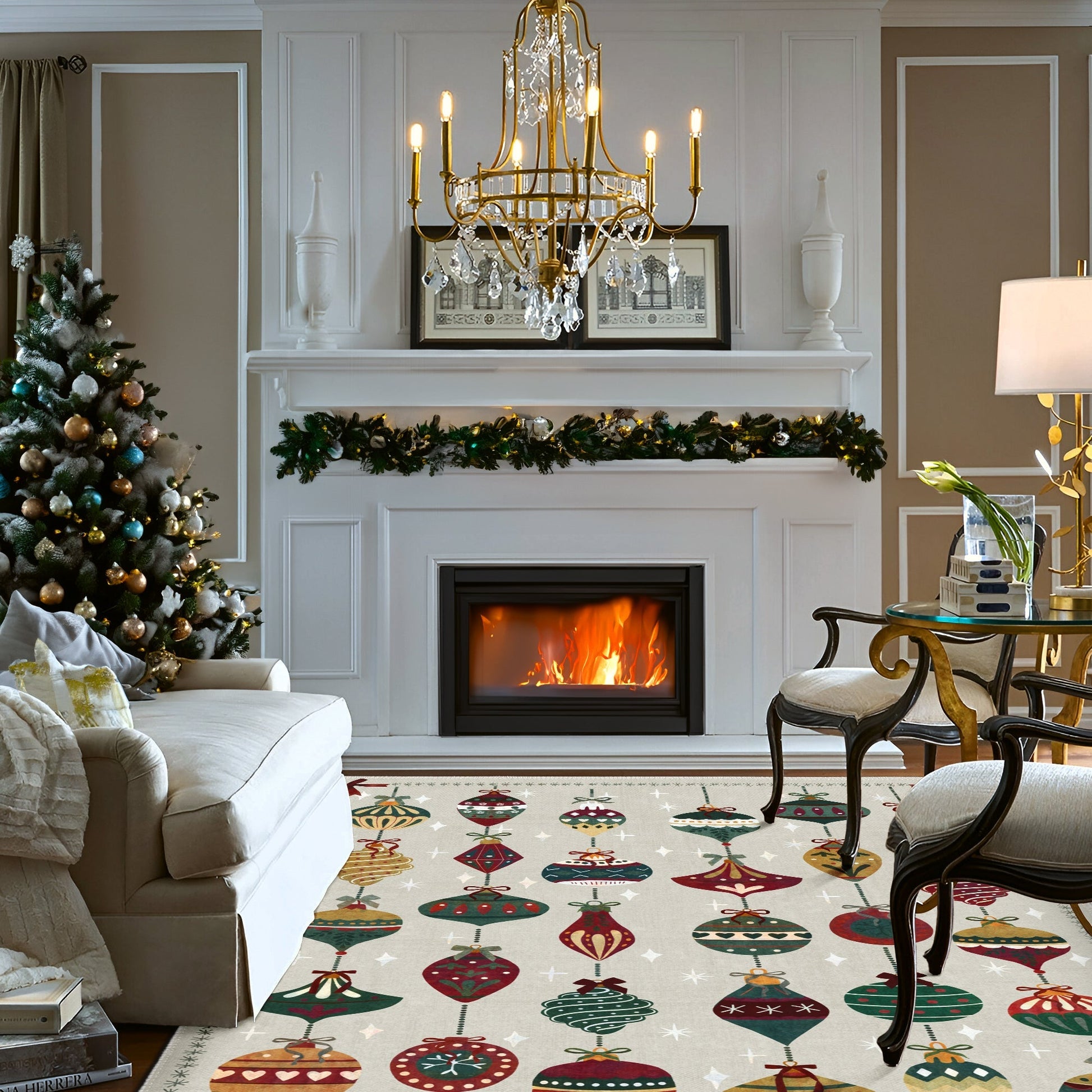 Wisconsin Christmas Rug-3