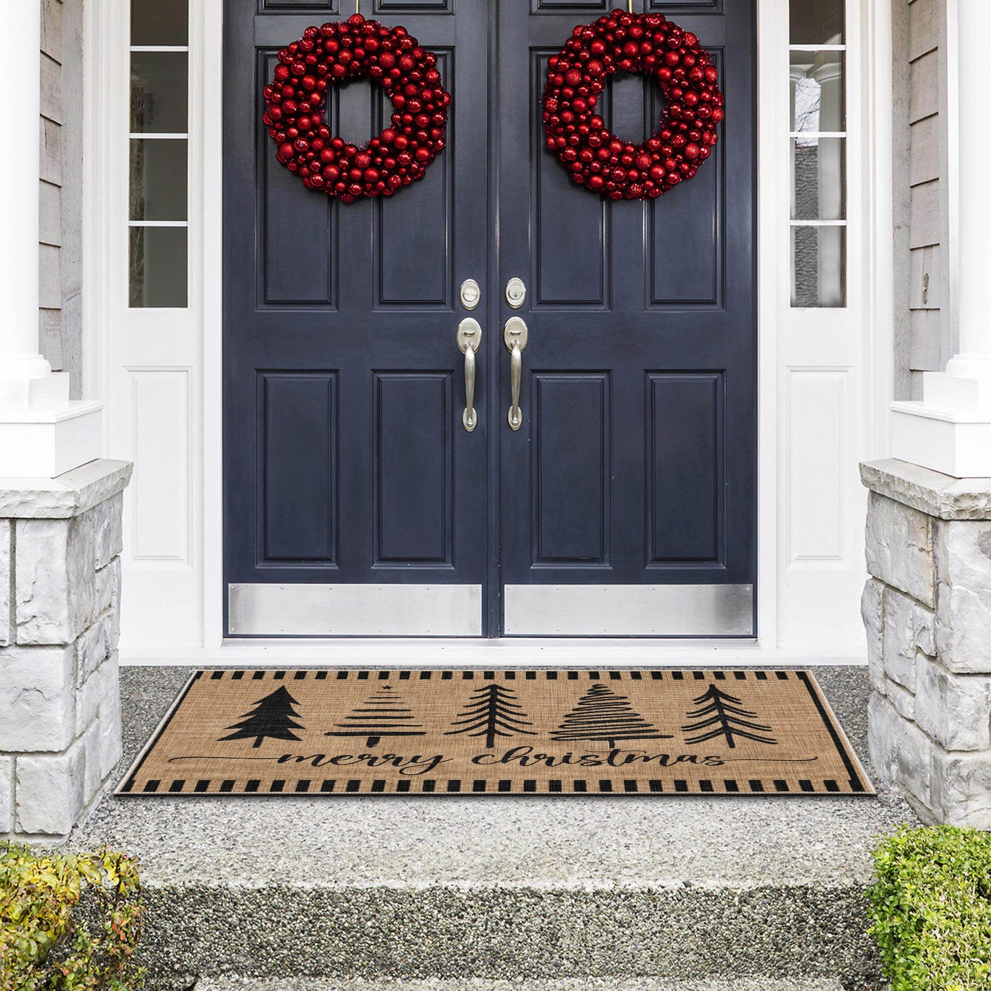 Vermont Christmas Doormat-3