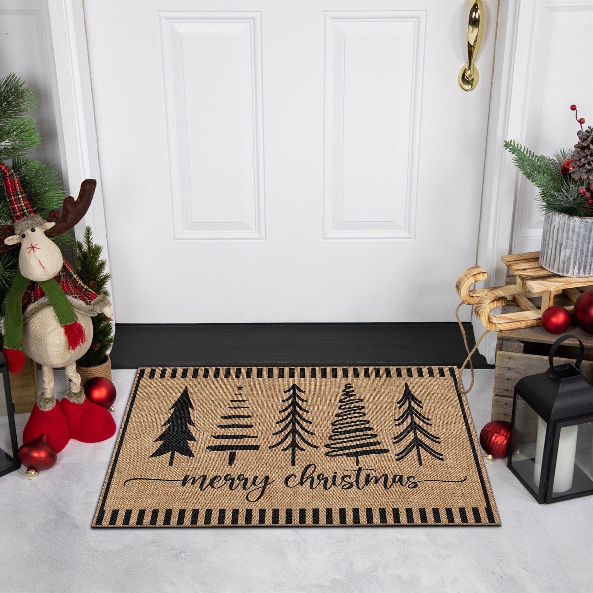 Vermont Christmas Doormat-4