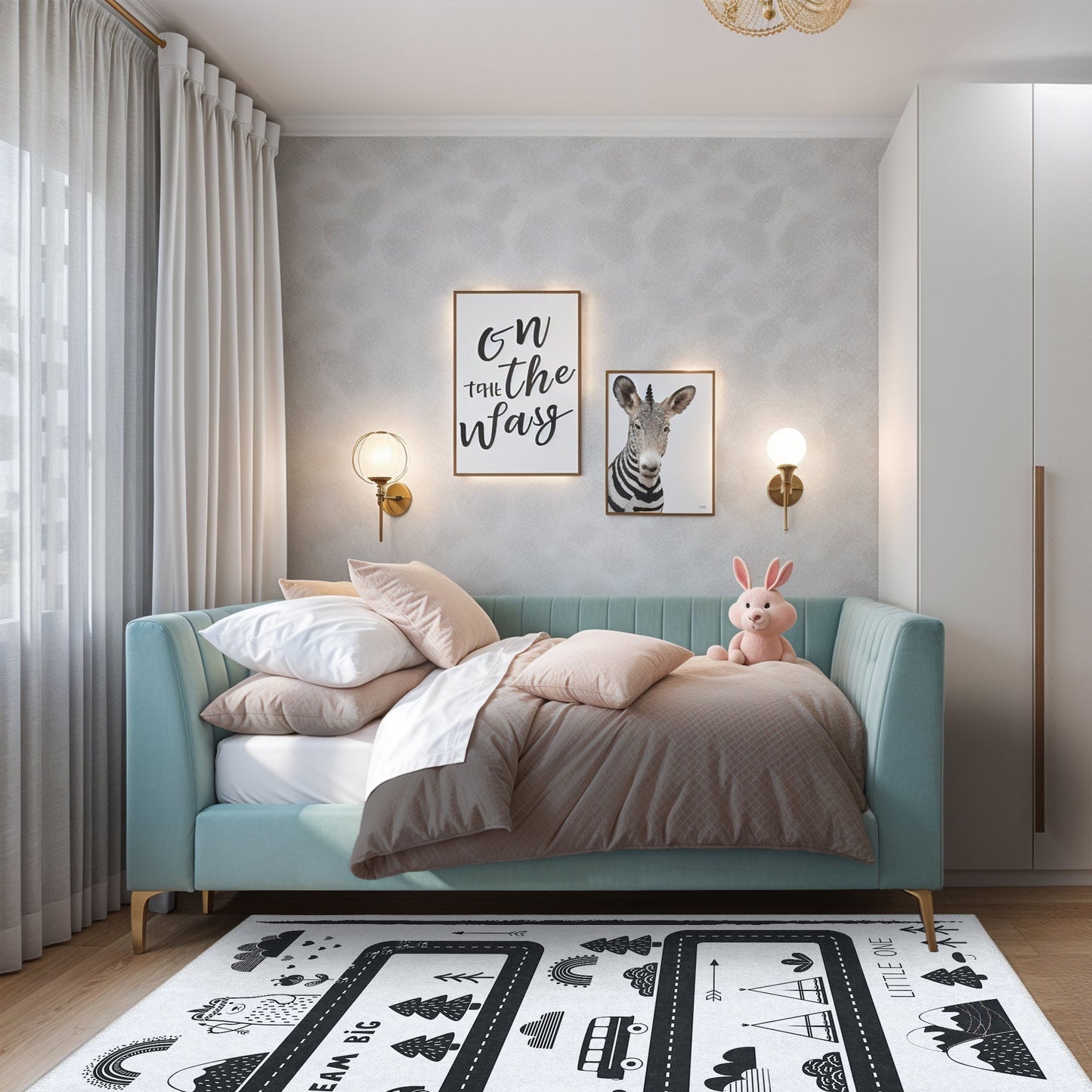 Polka Area Rug-1