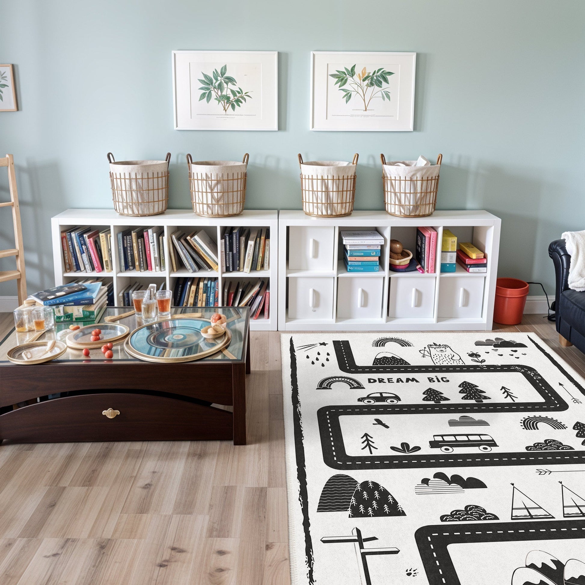 Polka Area Rug-2