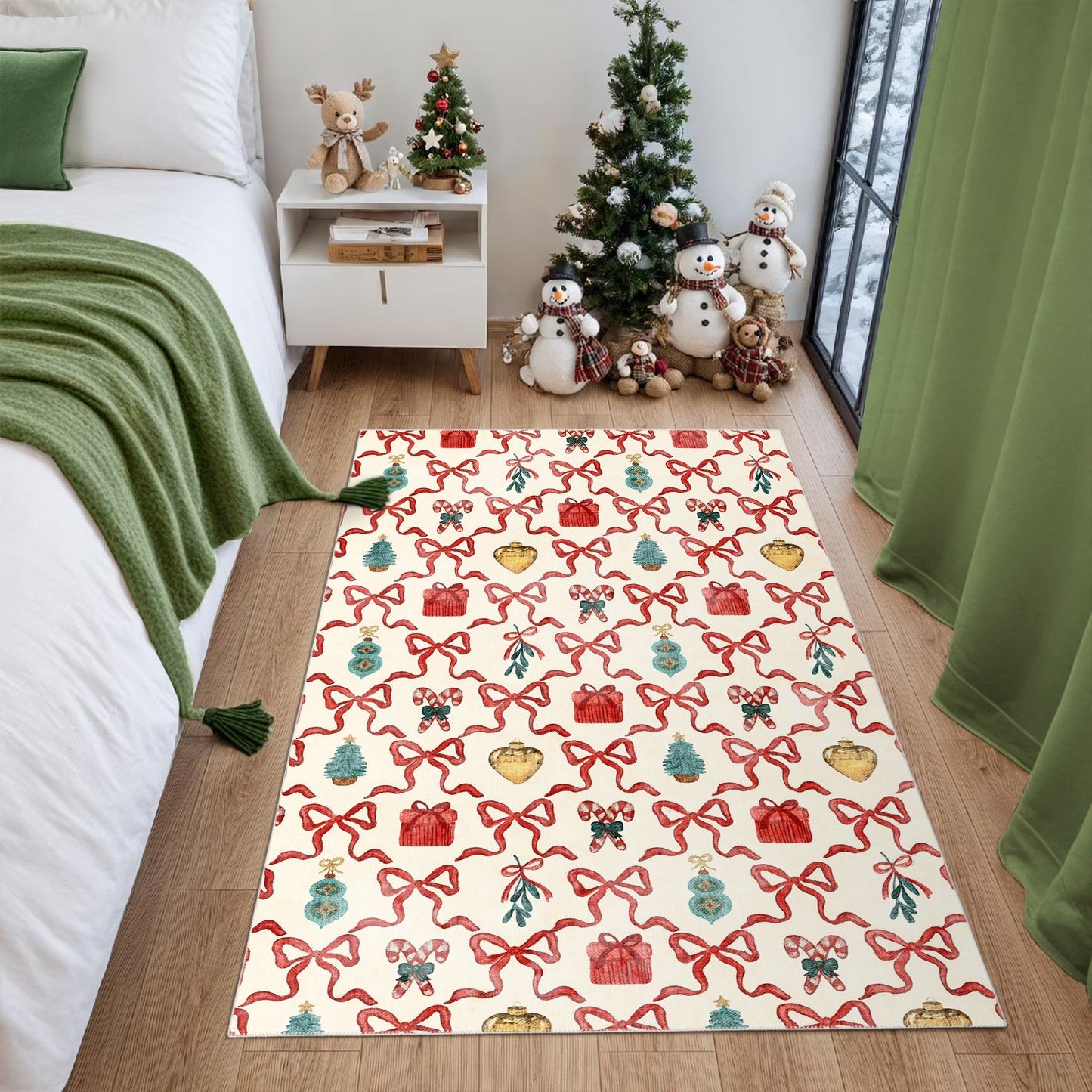 Velora Christmas Area Rug-1