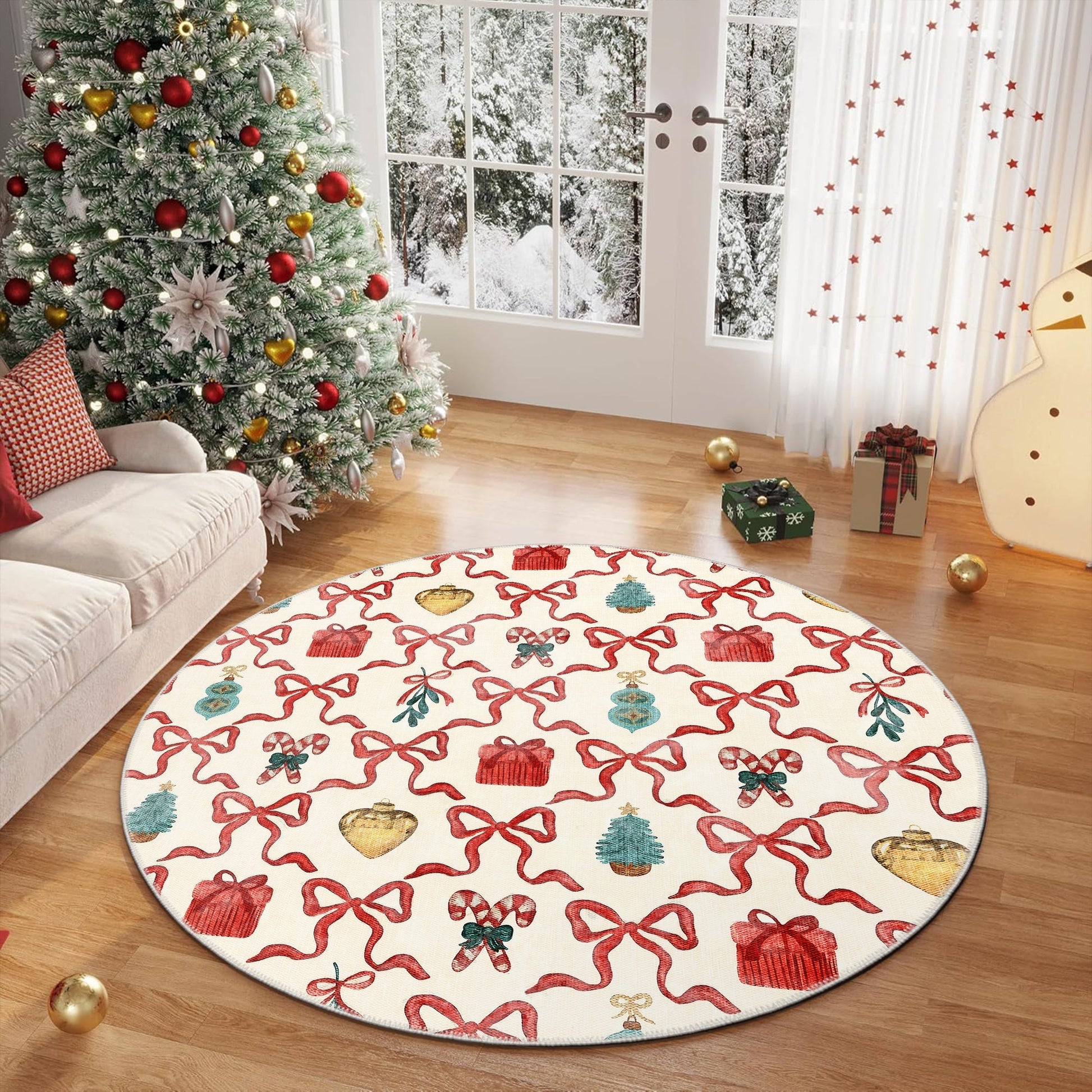 Velora Christmas Area Rug-3