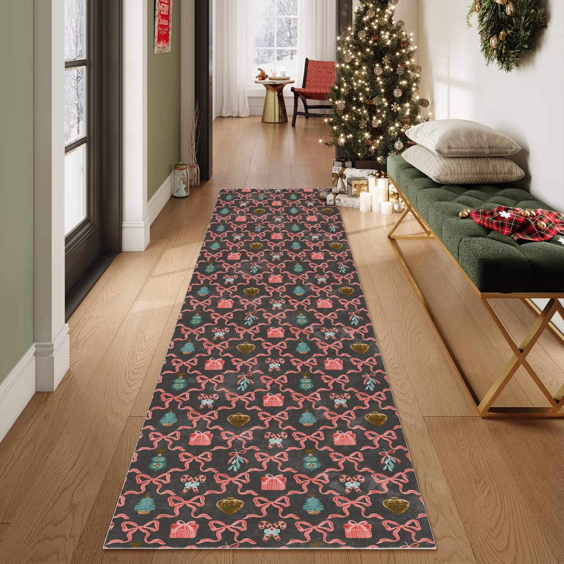 Nuvin Christmas Area Rug-2
