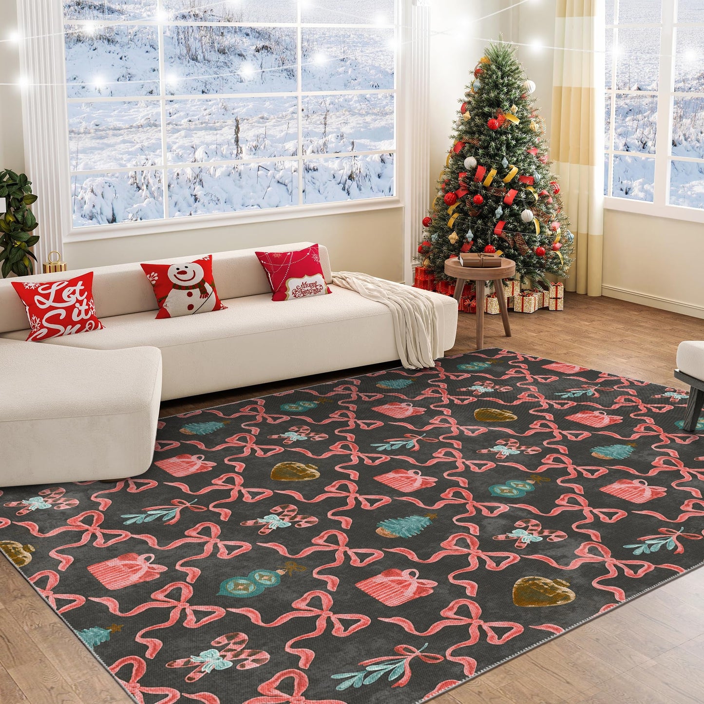 Nuvin Christmas Area Rug-4