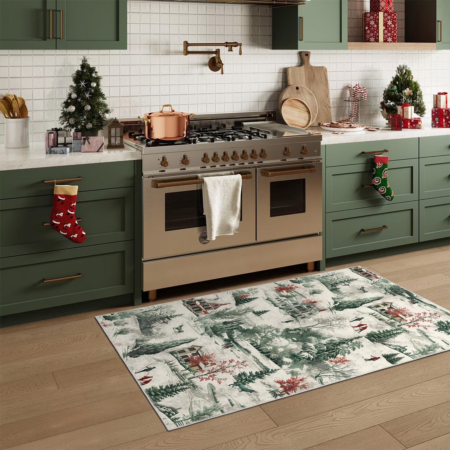 Glowmas Christmas Area Rug-1