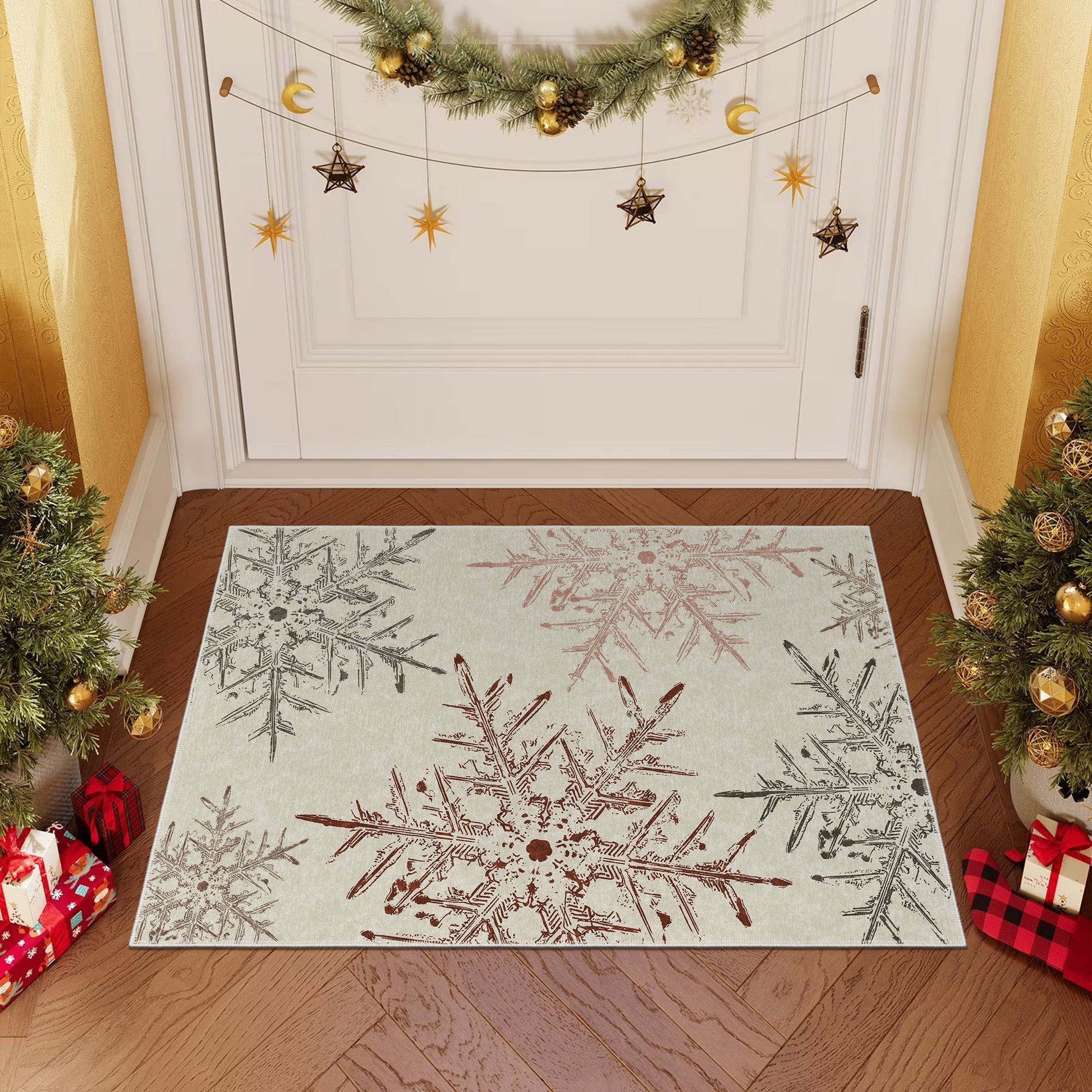 Elvian Christmas Area Rug-1