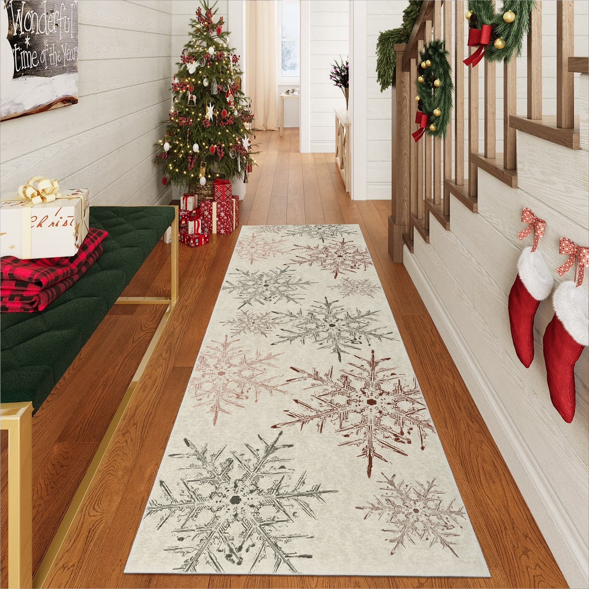 Elvian Christmas Area Rug-2