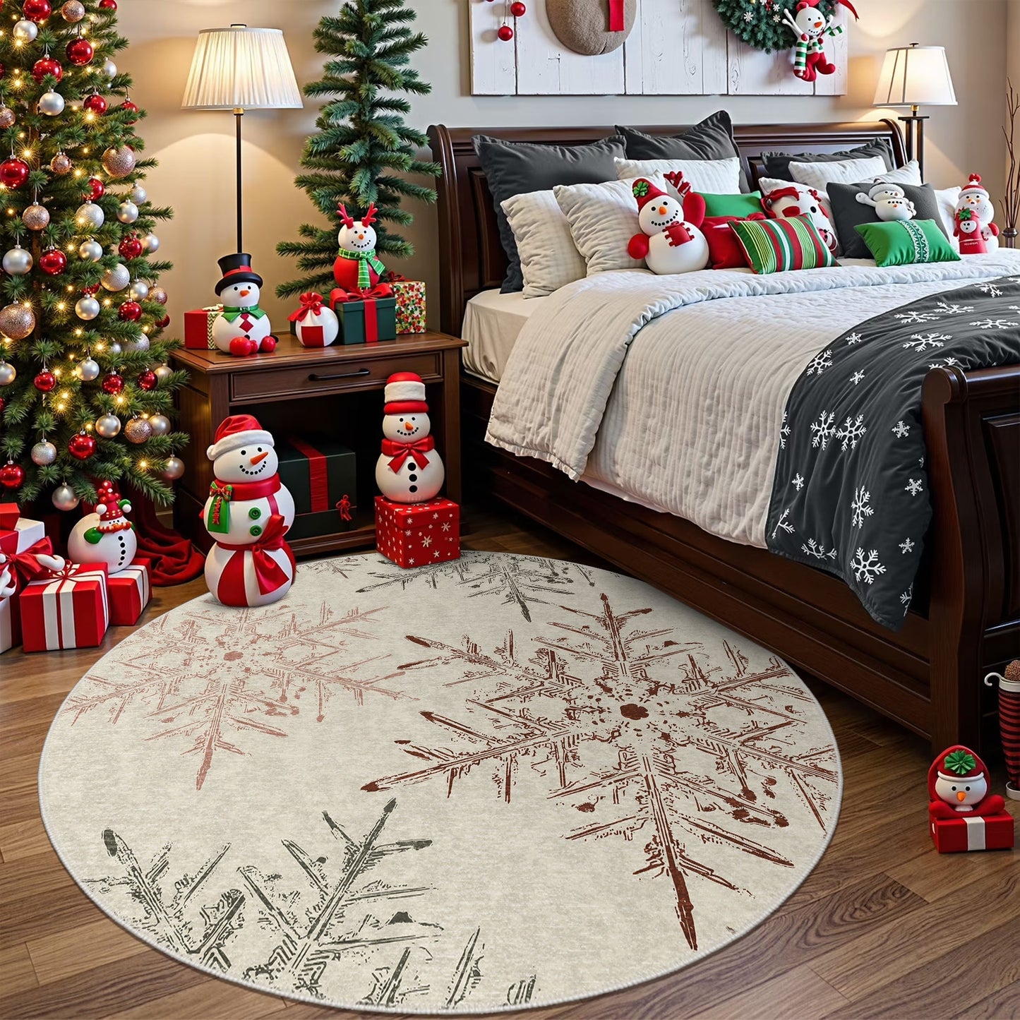 Elvian Christmas Area Rug-3