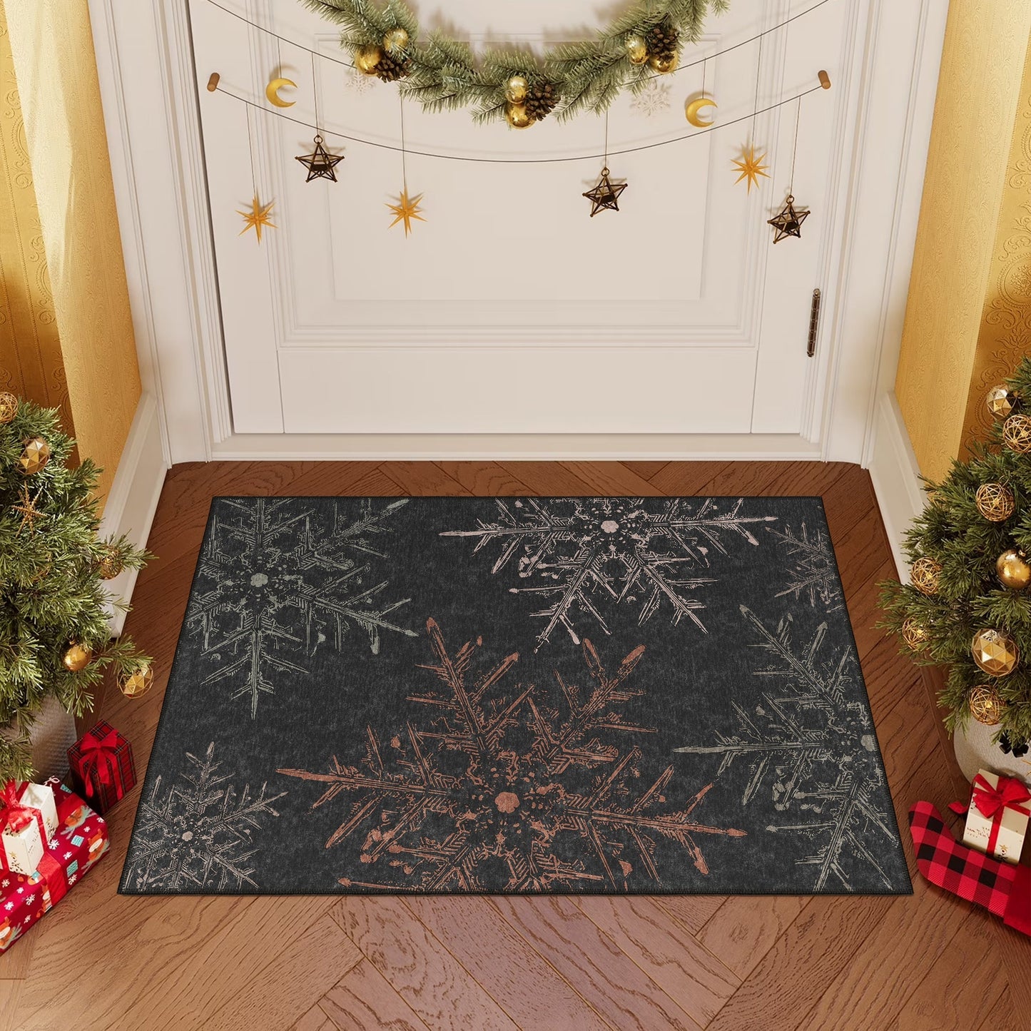 Ravune Christmas Area Rug-1
