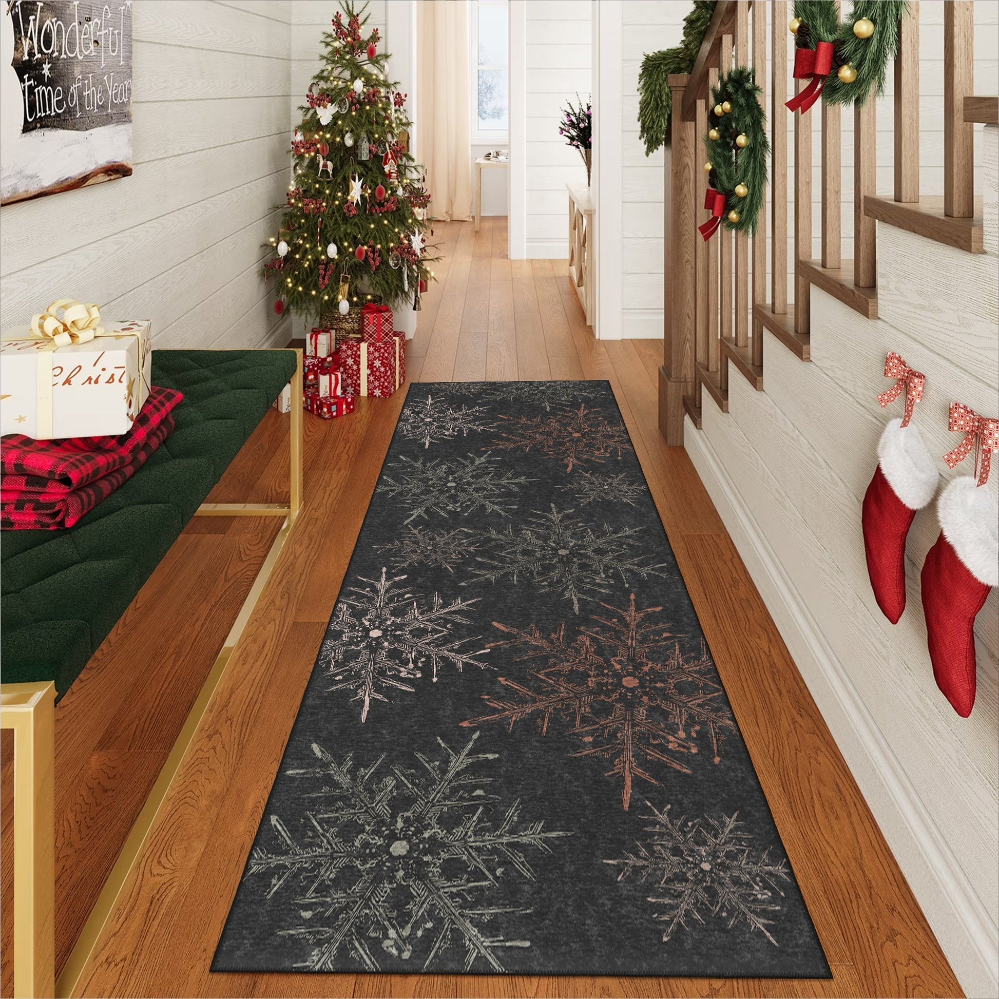 Ravune Christmas Area Rug-2