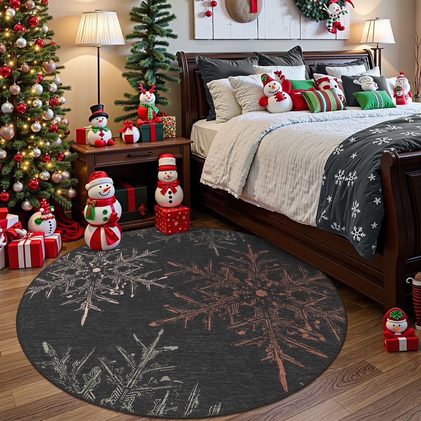 Ravune Christmas Area Rug-3