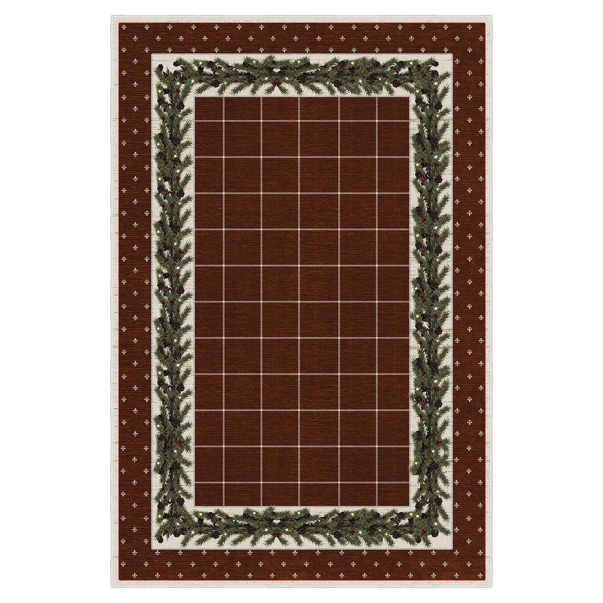 Veynor Christmas Area Rug-0