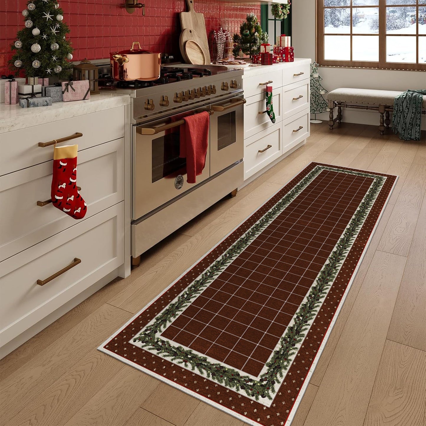 Veynor Christmas Area Rug-2