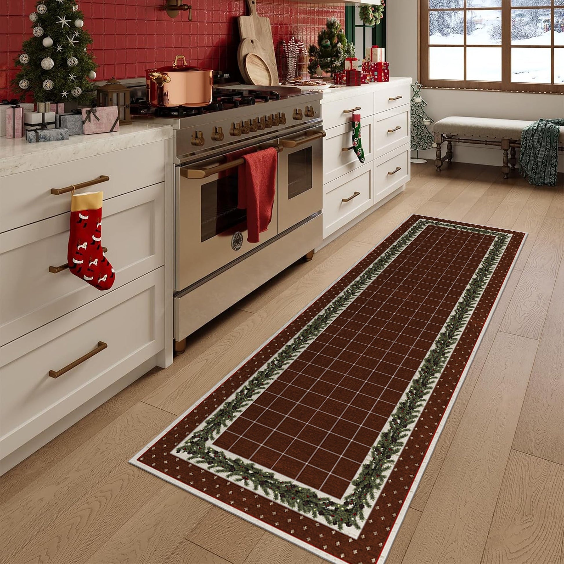 Veynor Christmas Area Rug-2