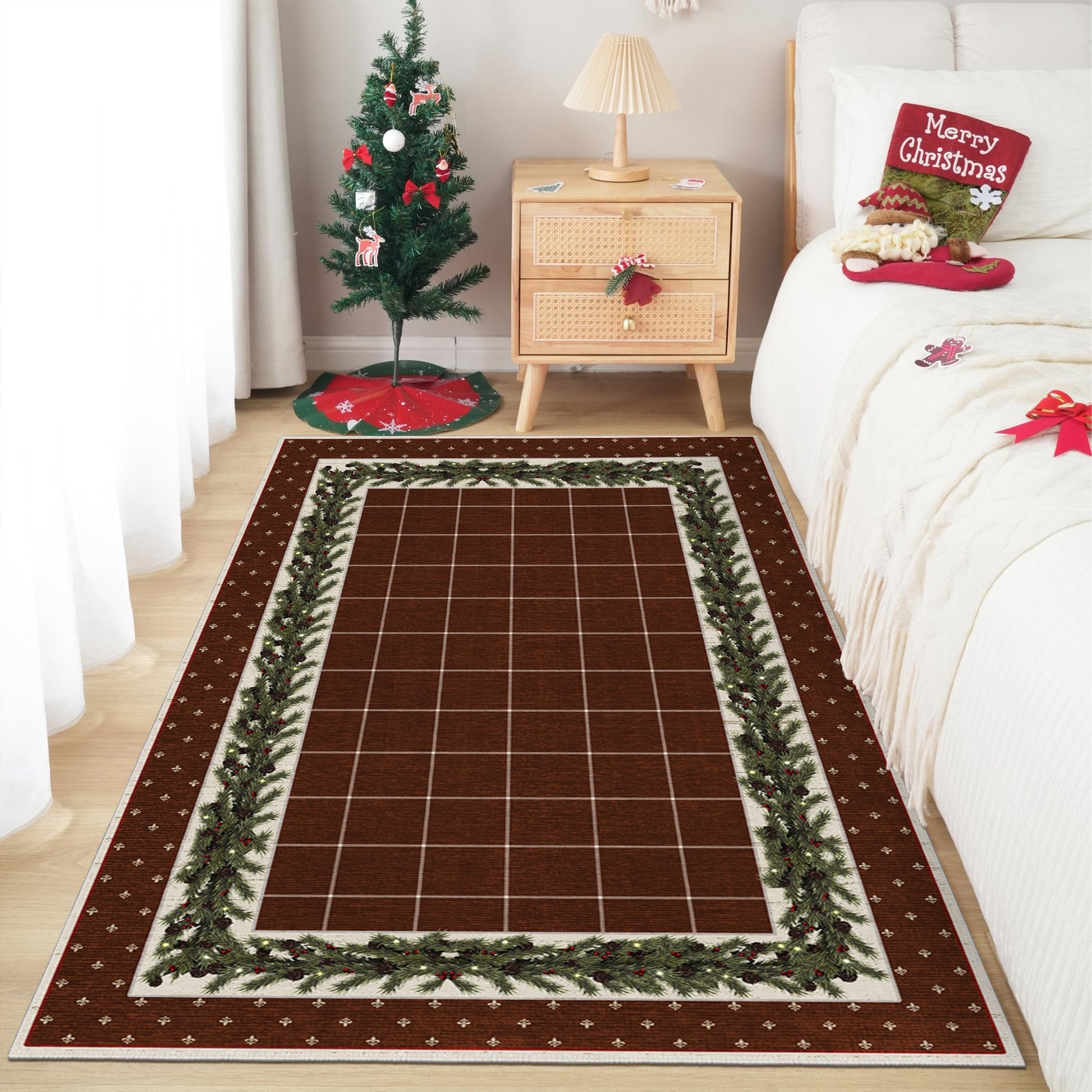 Veynor Christmas Area Rug-4