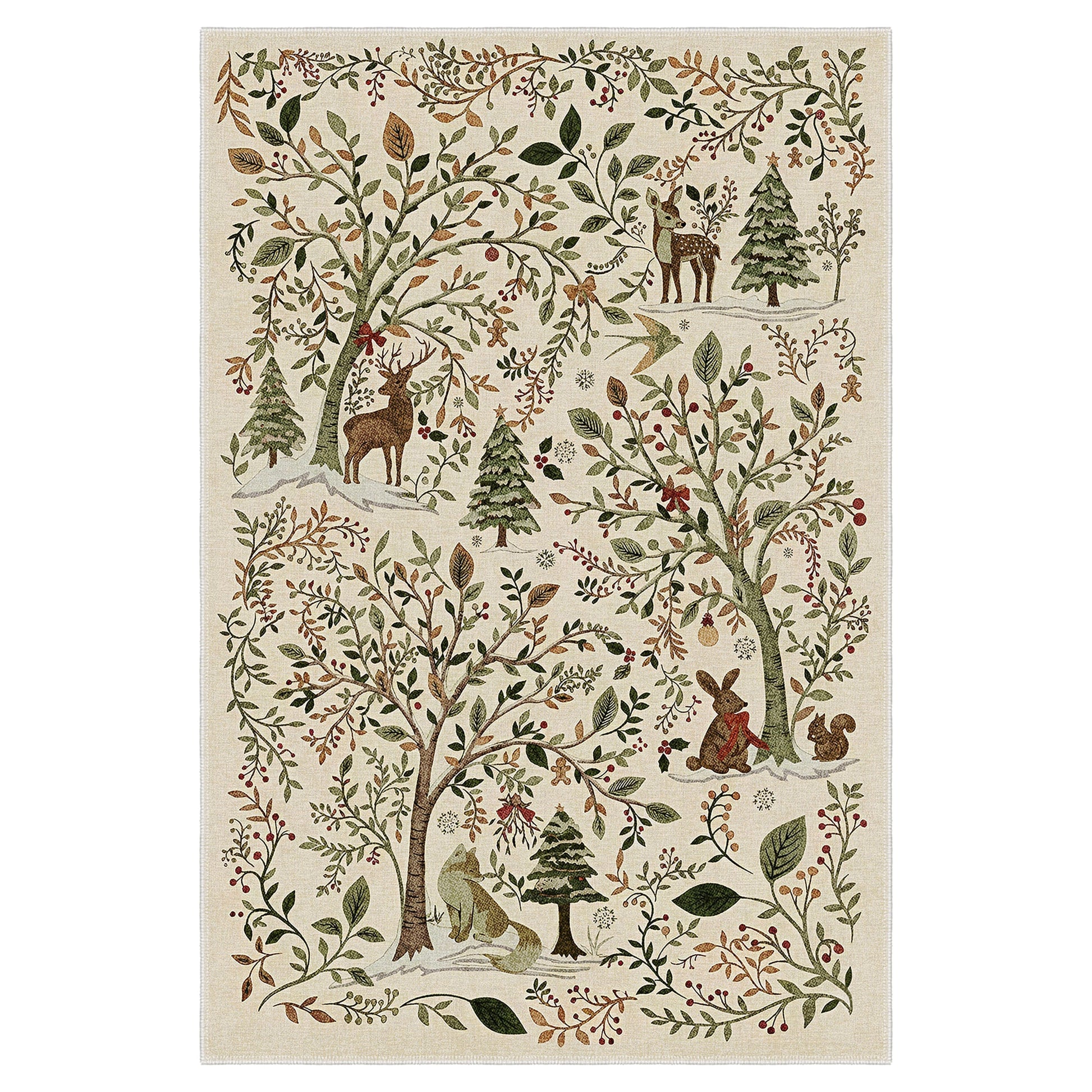 Solvyn Christmas Area Rug-0