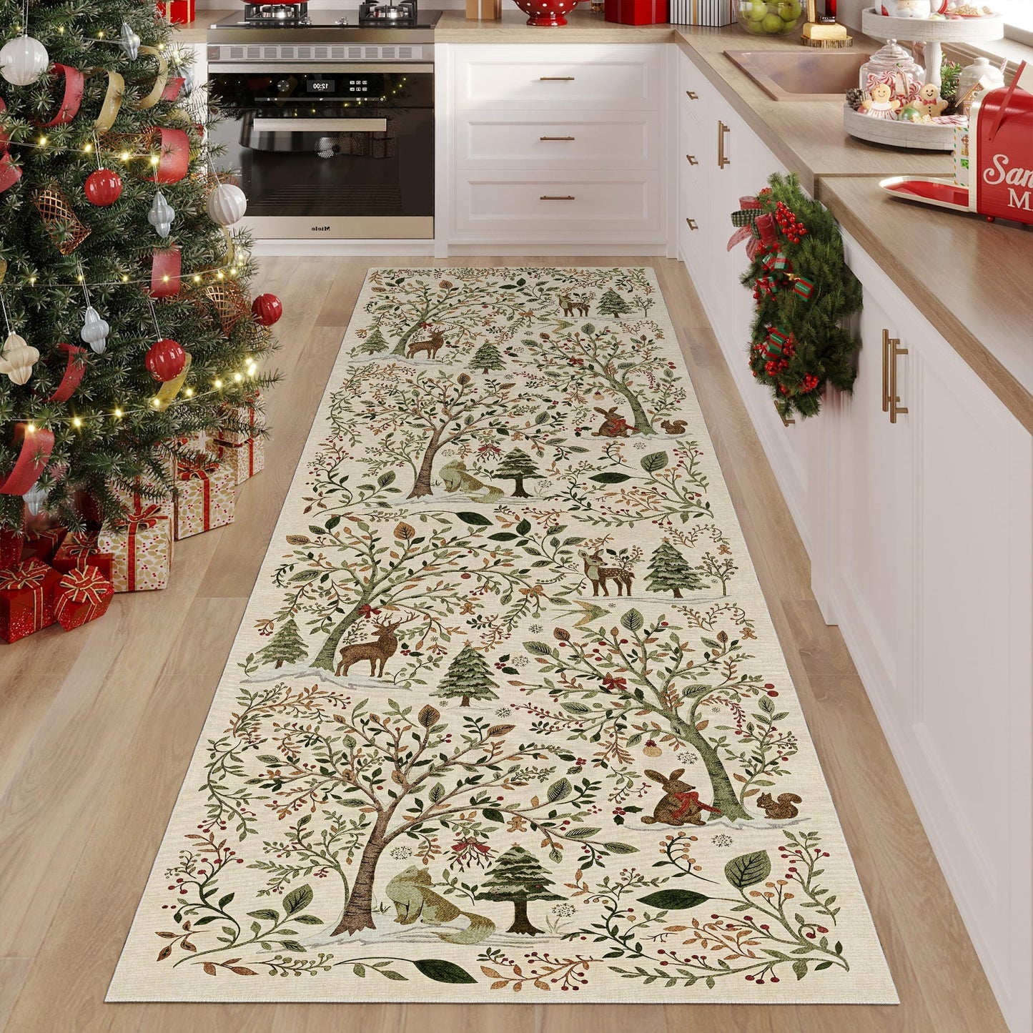 Solvyn Christmas Area Rug-2