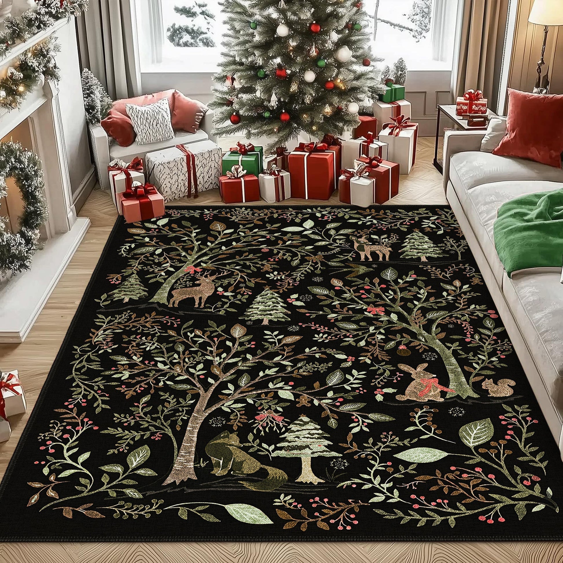 Myrado Christmas Area Rug-4