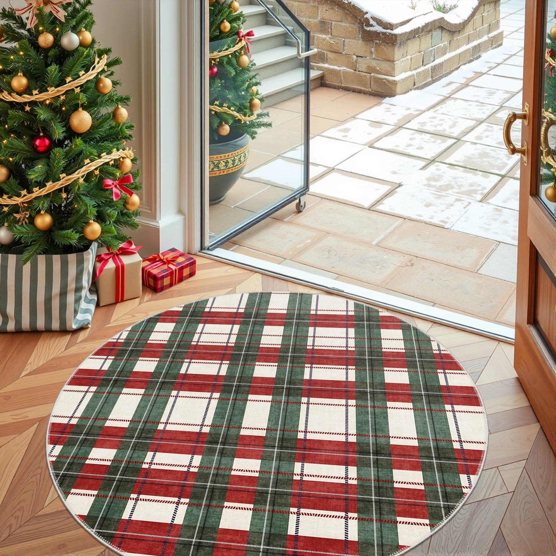 Avyra Christmas Area Rug-3