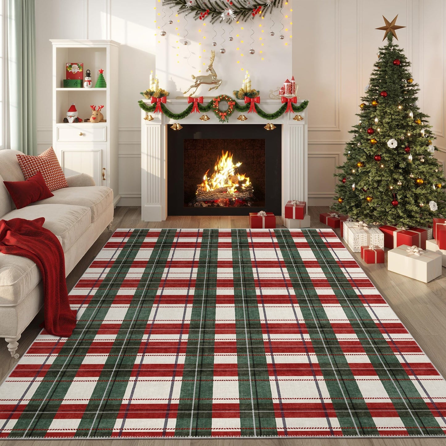Avyra Christmas Area Rug-4