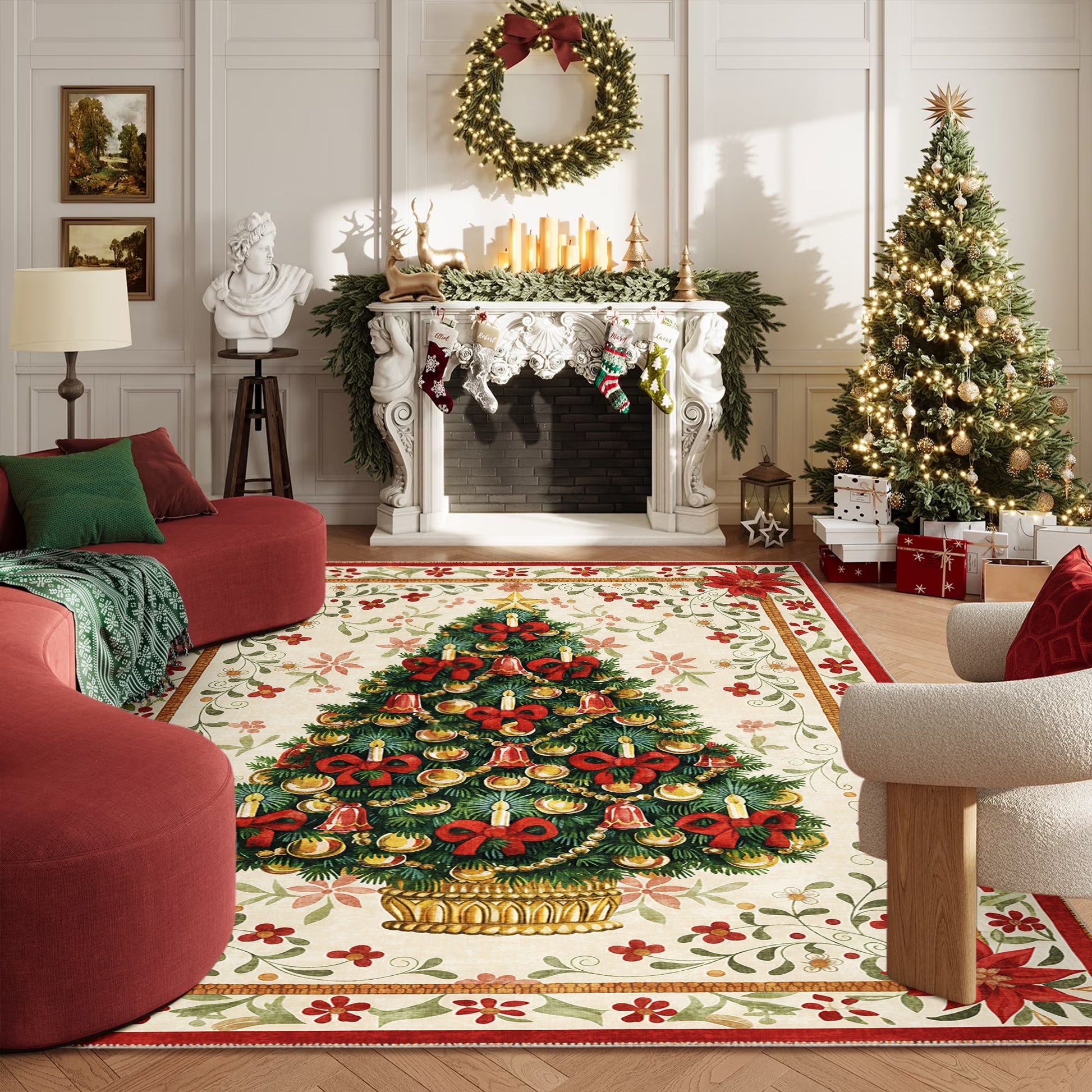 Marloen Christmas Area Rug-1