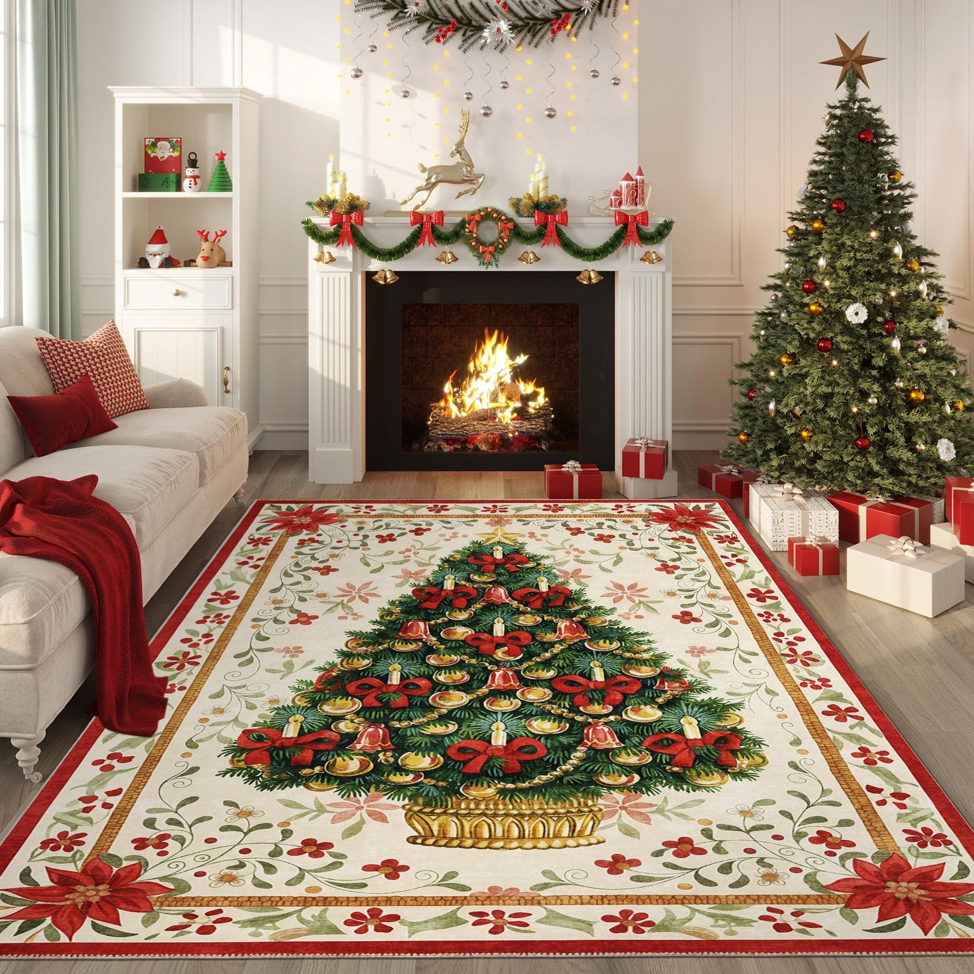 Marloen Christmas Area Rug-4