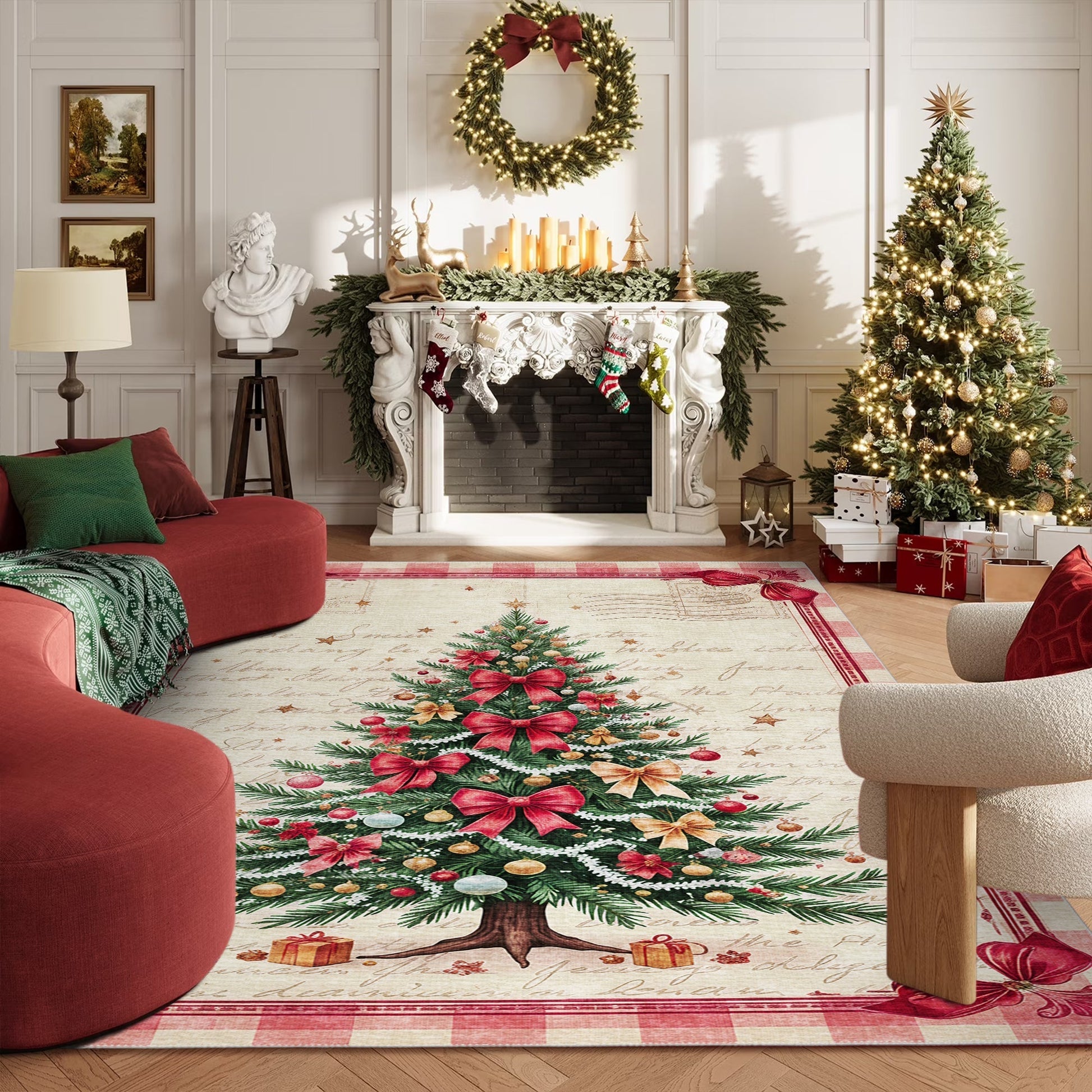 Sylven Christmas Area Rug-1