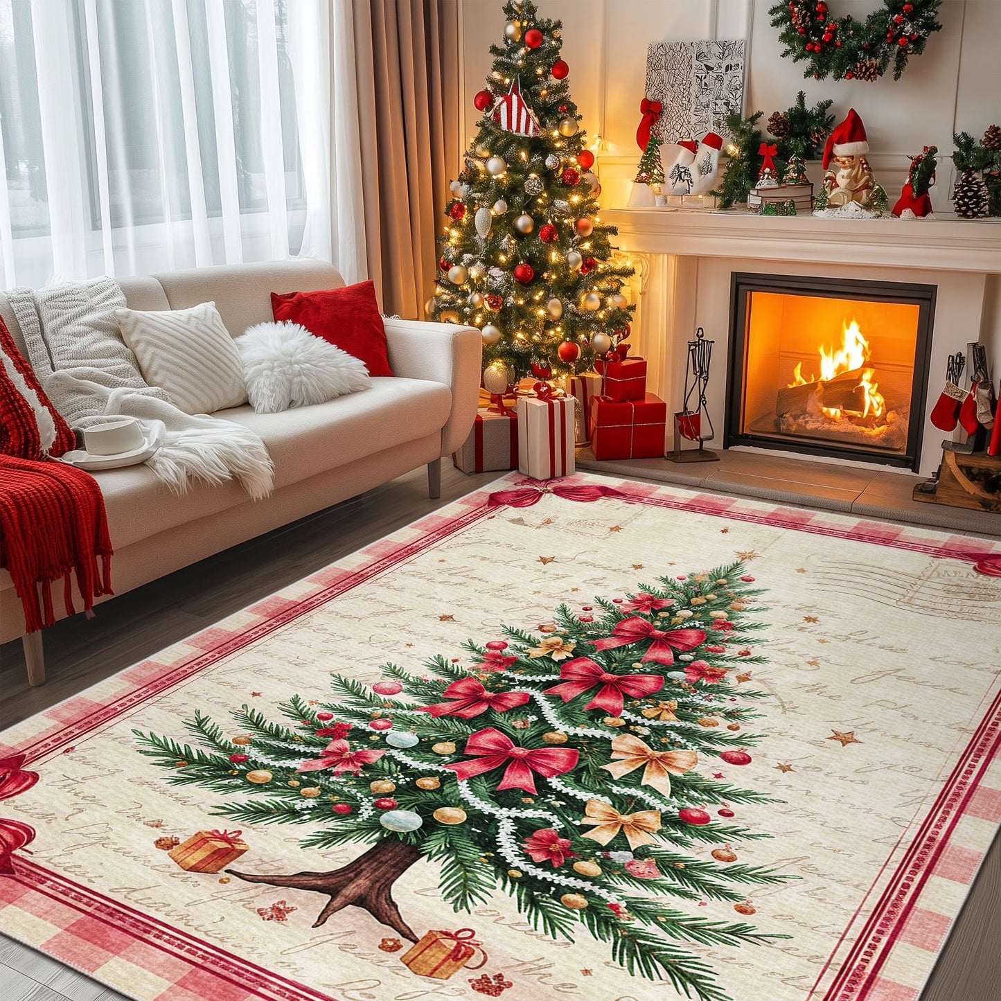 Sylven Christmas Area Rug-3