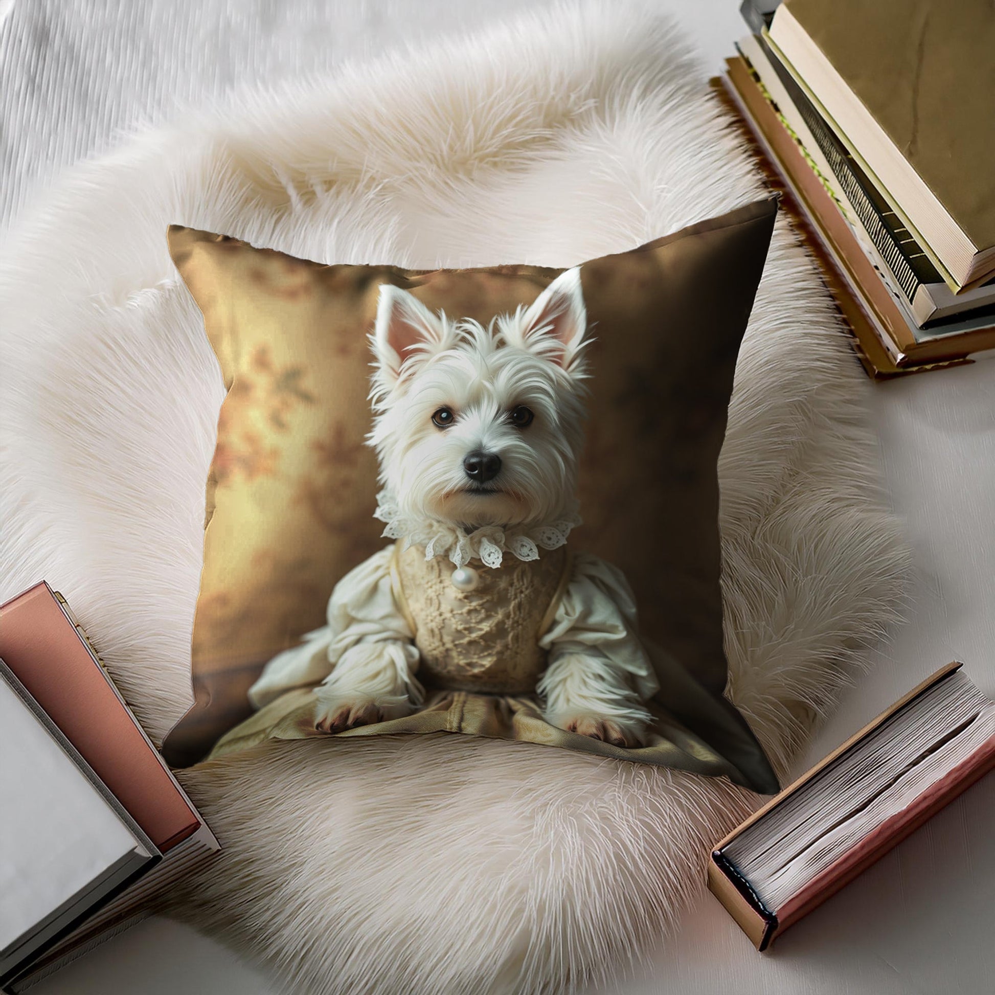 Funny Royal Dog Pillow-1