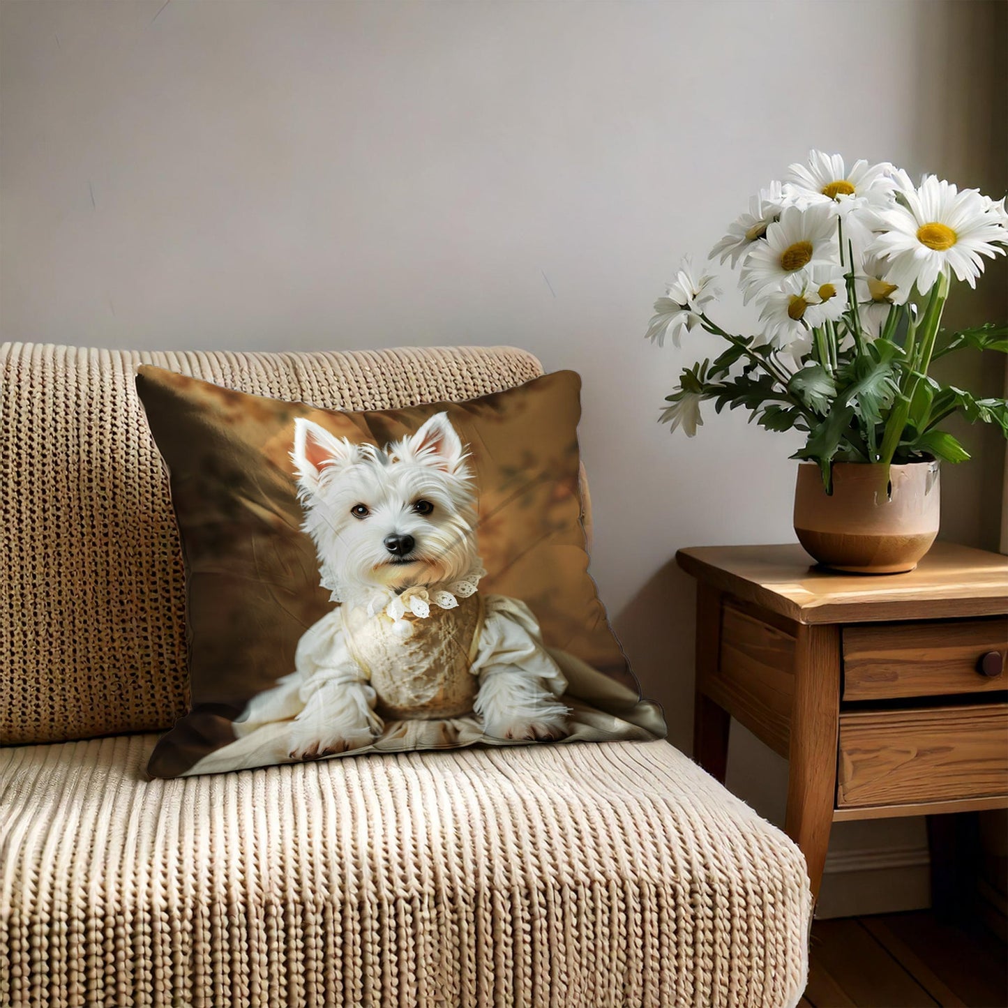Funny Royal Dog Pillow-3