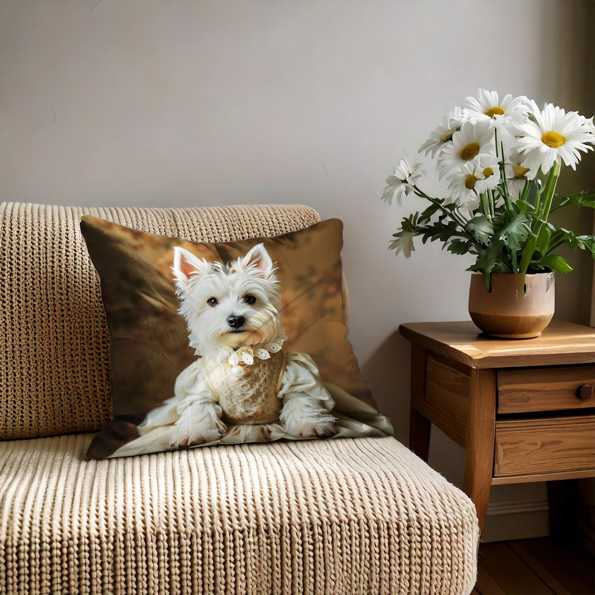 Funny Royal Dog Pillow-3