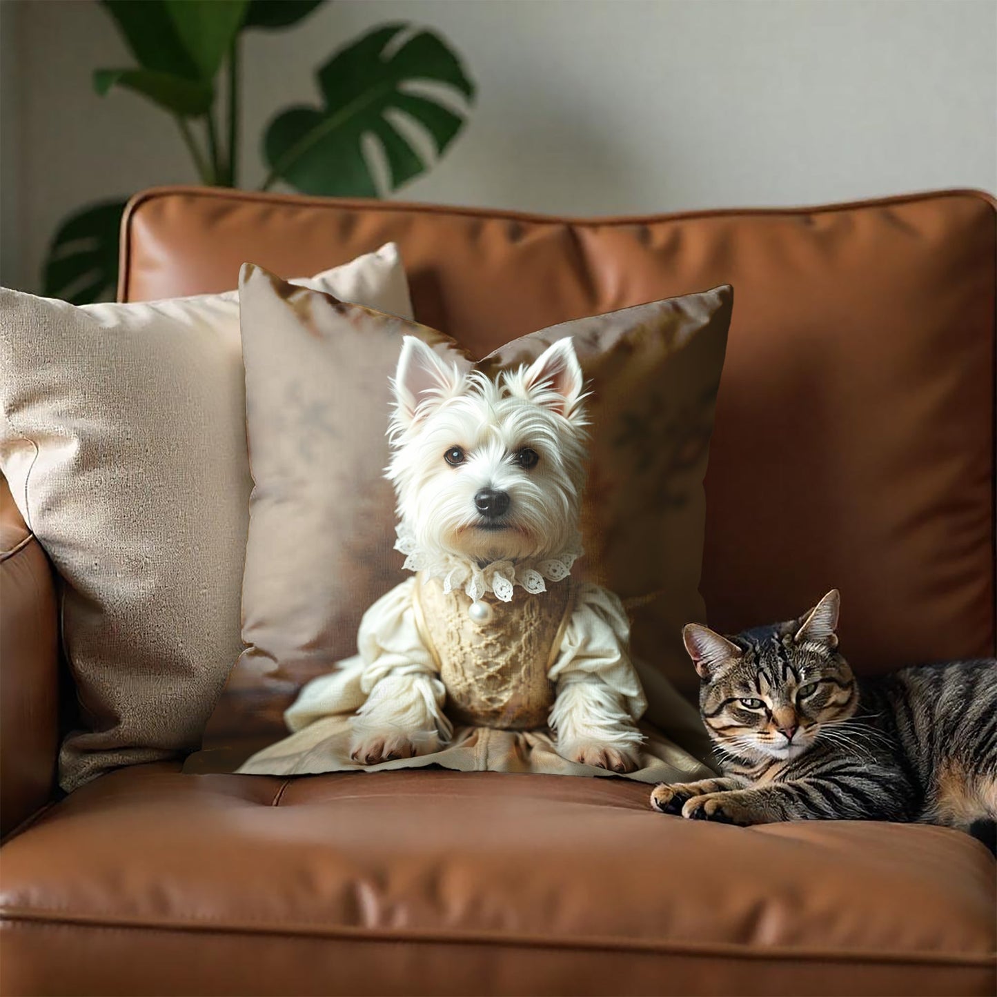 Funny Royal Dog Pillow-4